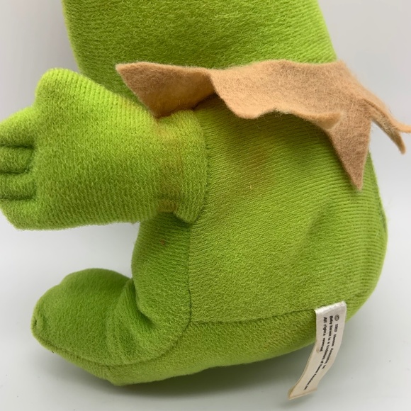 Vintage Jim Henson Baby Kermit the Frog 8" Muppet Plush Doll 1987 - Picture 10 of 16